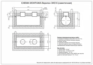 Септик Евролос ЭКО 6 2